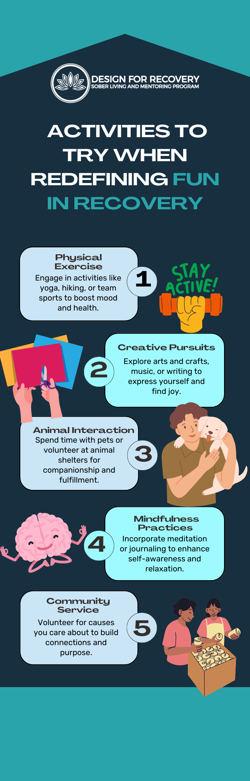 Activities to Try When Redefining Fun in Recovery