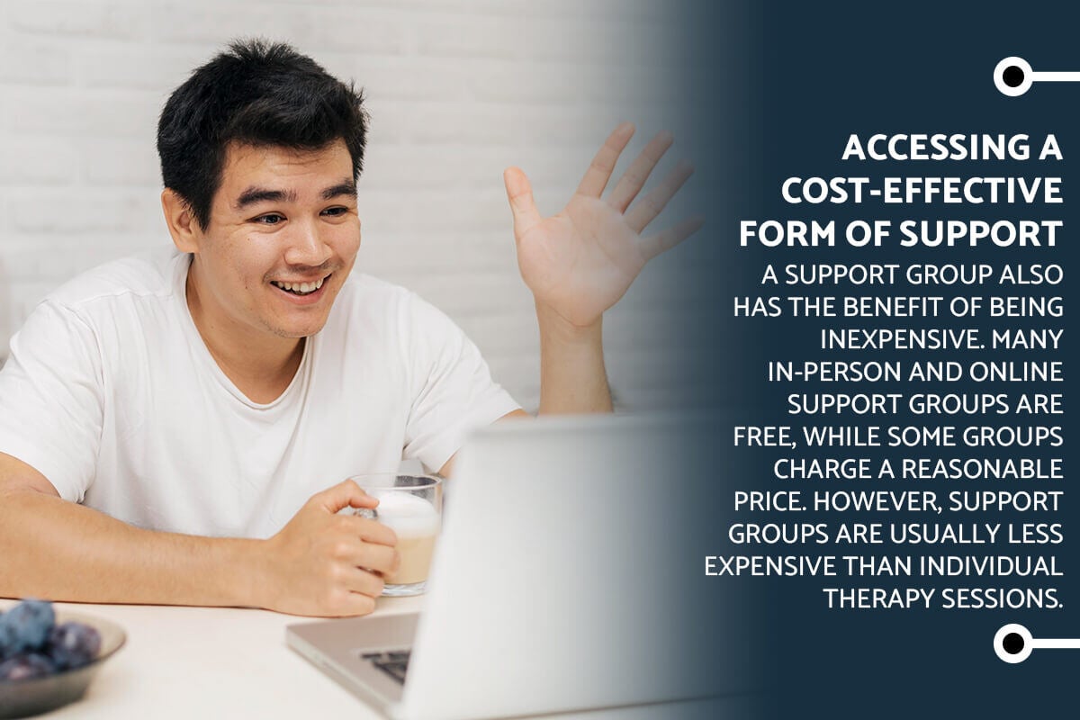 benefits of support groups cost effective