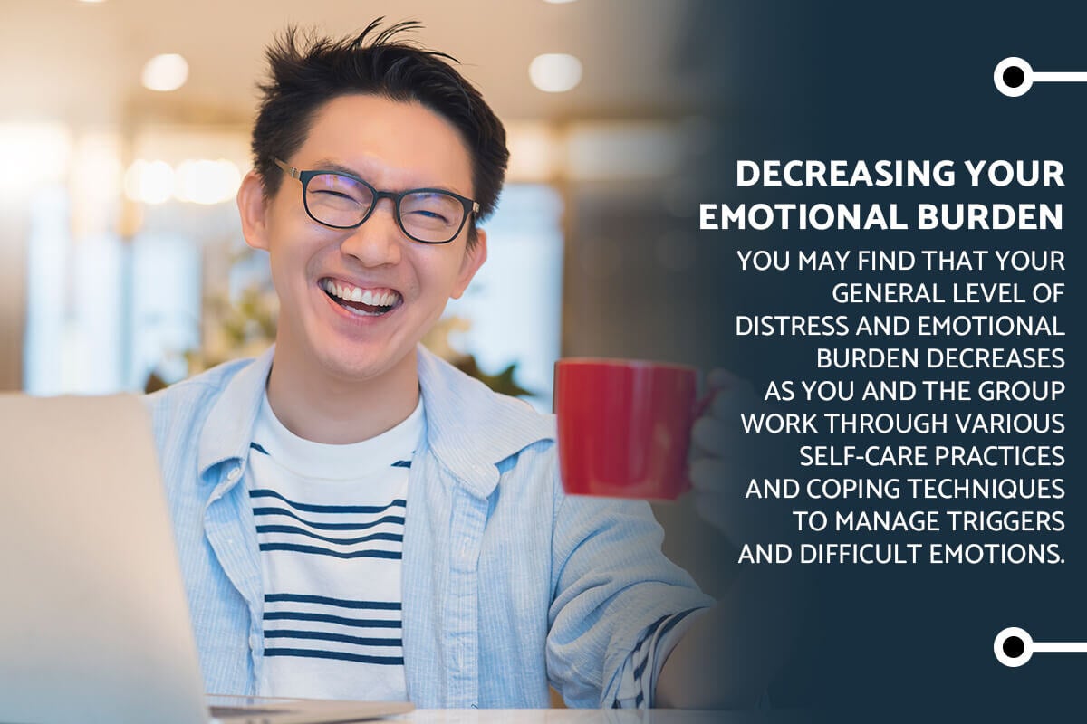 benefits of support groups decreasing burden Design for Recovery